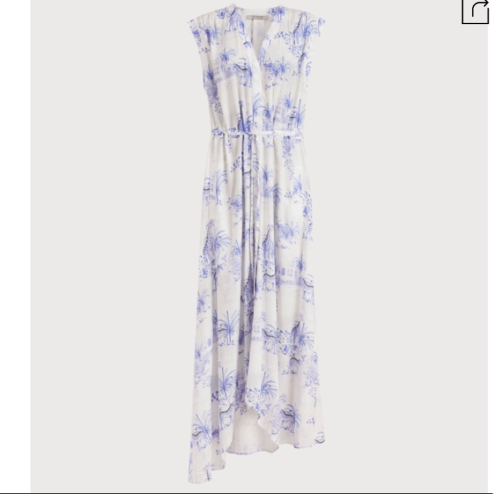 All Saints Tate Tajpur Dress, 0
surf_blue
